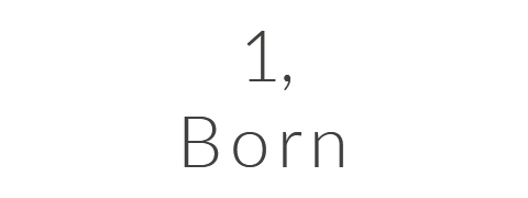 1，Born