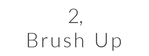 2，Brush Up